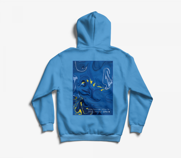 Blue Hoodie - Liquid