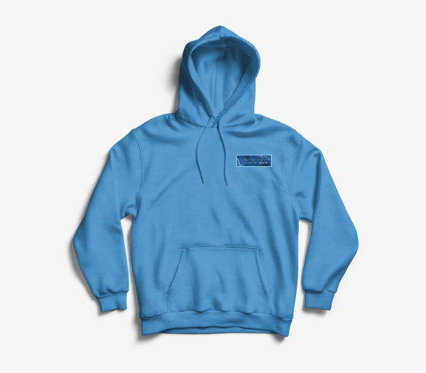 Blue Hoodie - Liquid