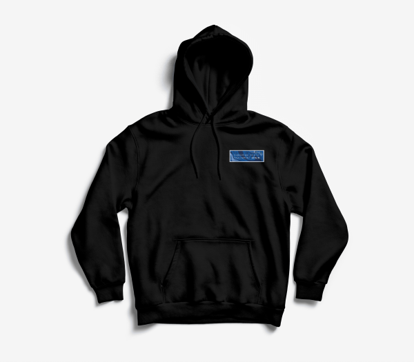 Black Hoodie - Liquid