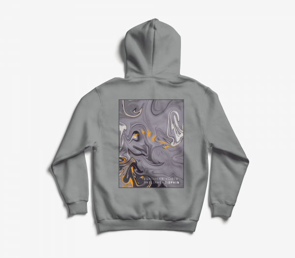 Grey Hoodie - Liquid